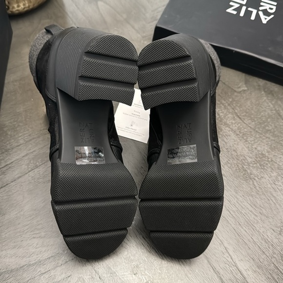 NATURALIZER Myla Womens Leather Cold Weather Combat Boots - Picture 3 of 8